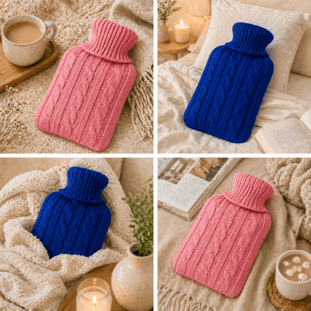 Cosy Purpose™ Hot Water Bottle & Cover