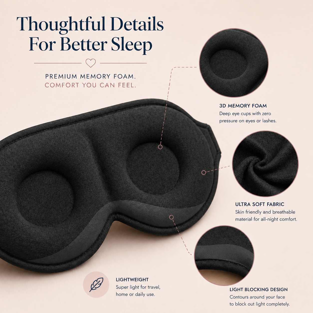 Cosy Purpose™ Sleep Eye Mask
