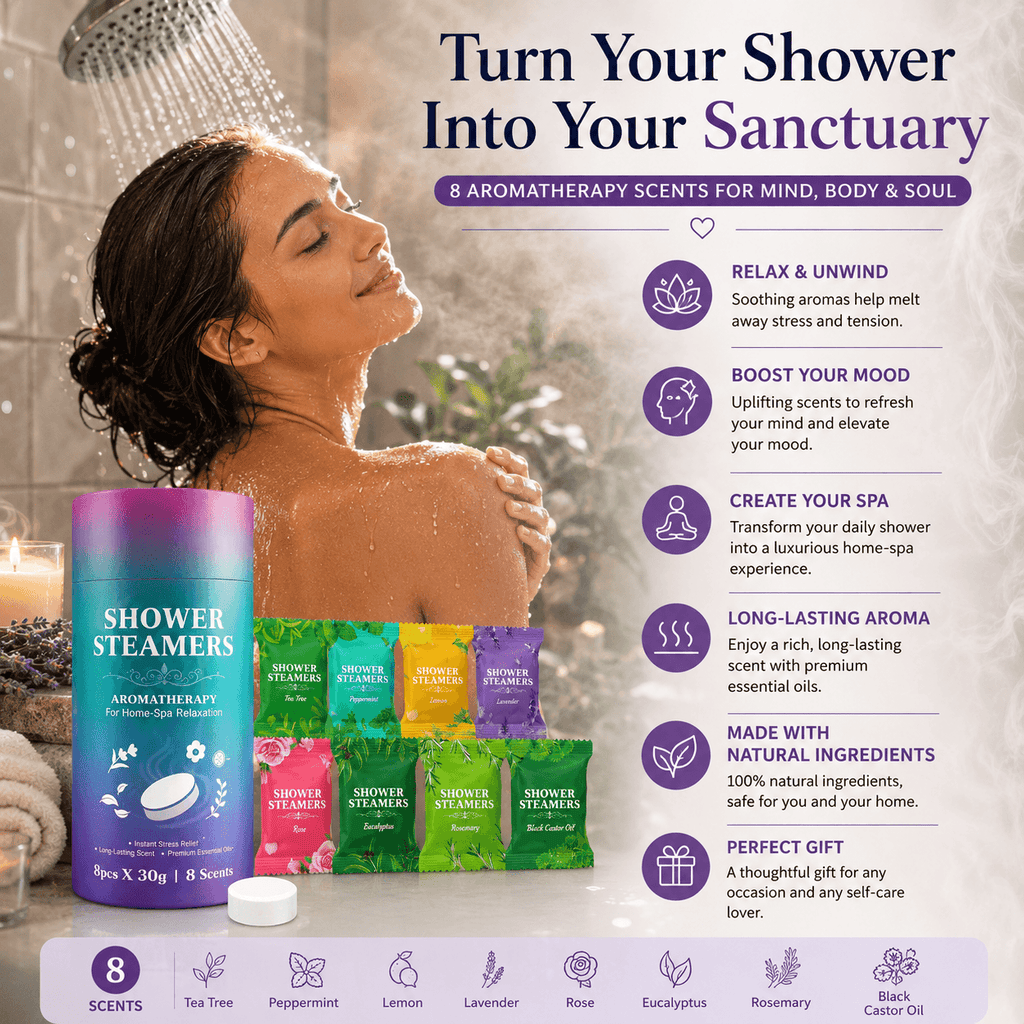 Cosy Purpose™ Shower Steamers