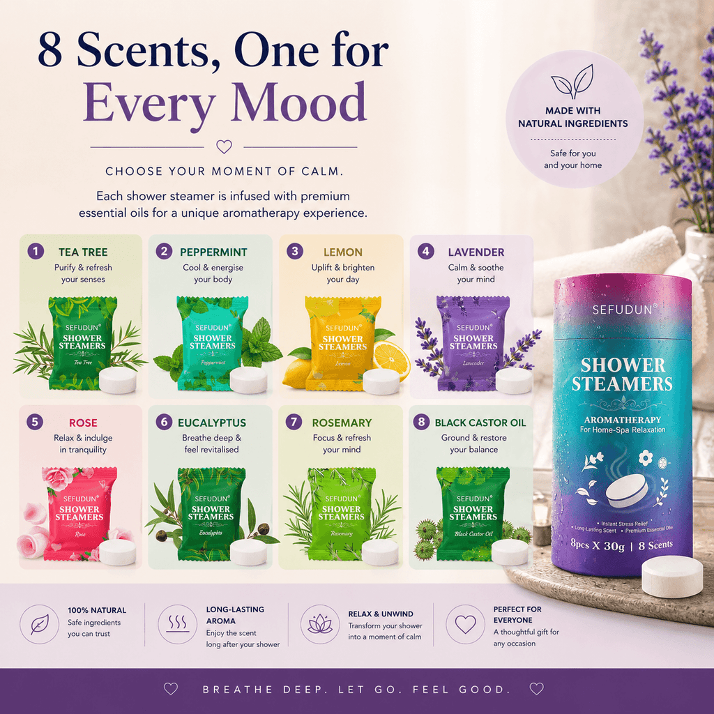 Cosy Purpose™ Shower Steamers